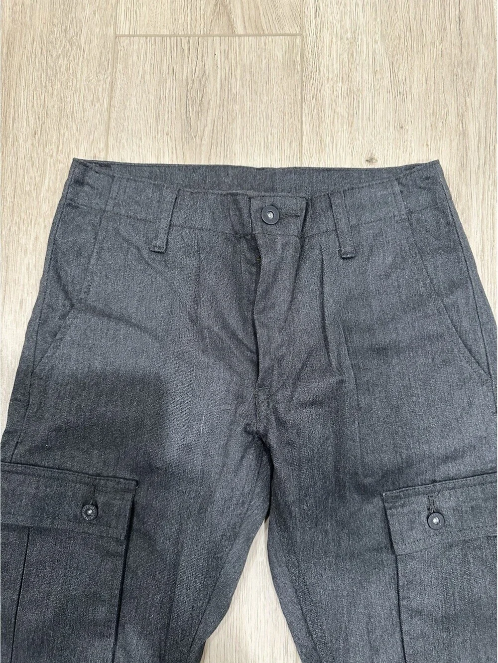 Levi's Mens Buckle Back Grey Cargo Pants 511 29x32